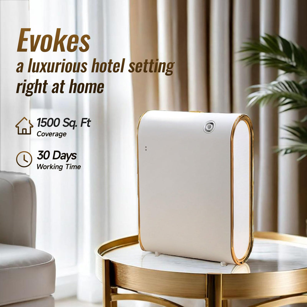 UXIKAPEEN waterless diffuser with 350ml capacity for long, low-maintenance fragrance sessions.