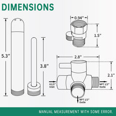 V-Frankness easy installation guide is included.