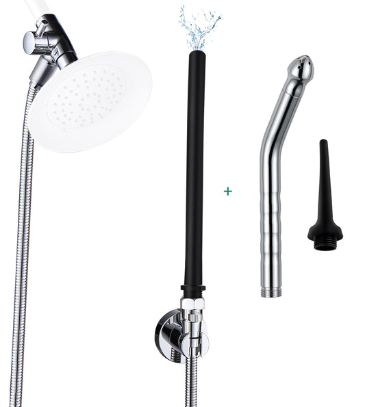 V-Frankness shower enema system complete set for versatile cleansing options