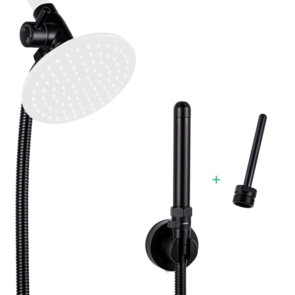 V-Frankness shower enema system hose extended to 86 inches for versatile reach