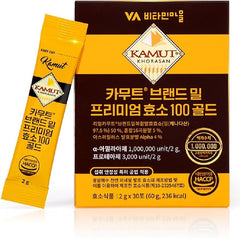 VA Vitamin Village Kamut Sticks packaging showing convenient on-the-go nutrition