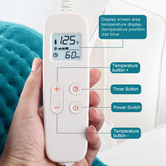 VAAGHANM pad features auto shut-off for worry-free use.