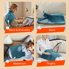 VAAGHANM heating pad machine-washable design simplifies cleanup after use