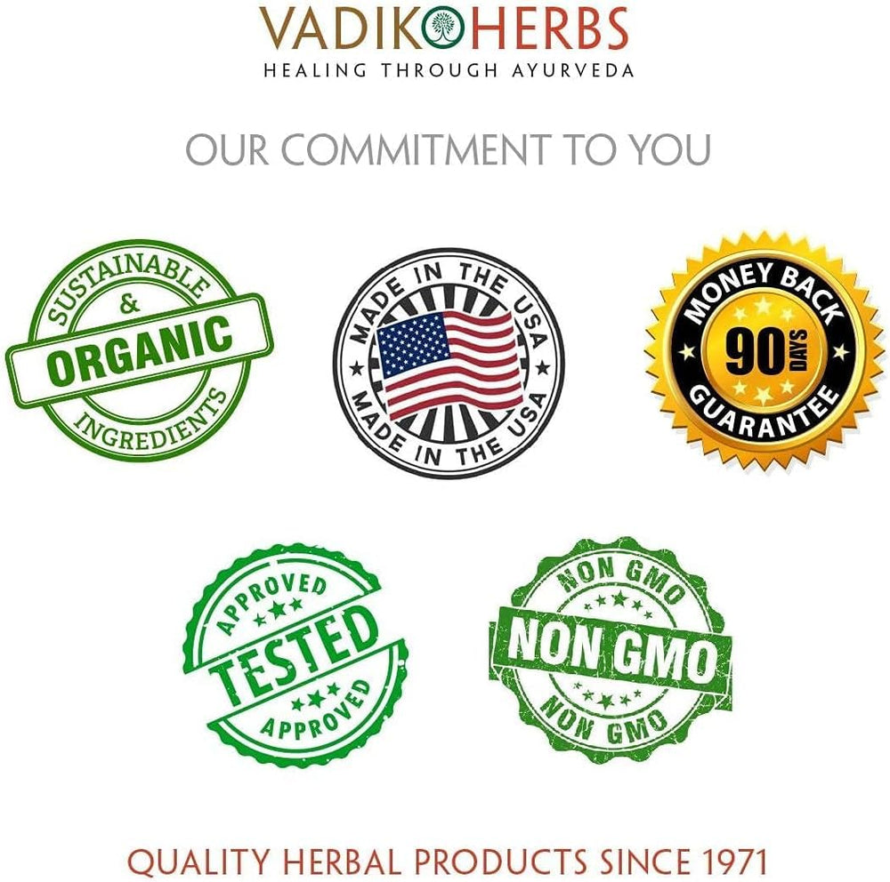 Ethical sourcing badge for Vadik Herbs Vidanga, responsibly harvested.