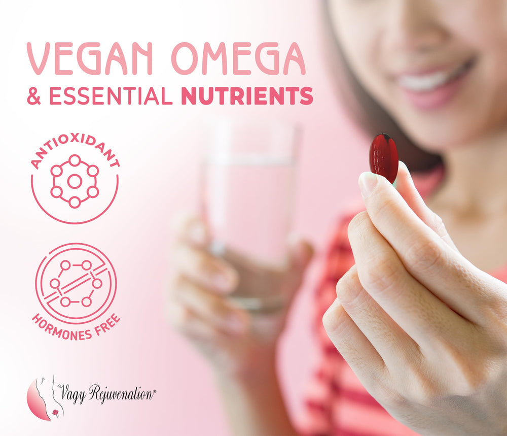 Vagy Wet by Nature daily-use capsule for menopause comfort.