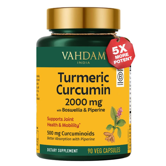 VAHDAM curcuminoides: cápsulas de 500 mg para apoyo diario a la movilidad