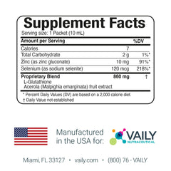 Single-dose vial ready for under-tongue use and quick uptake.