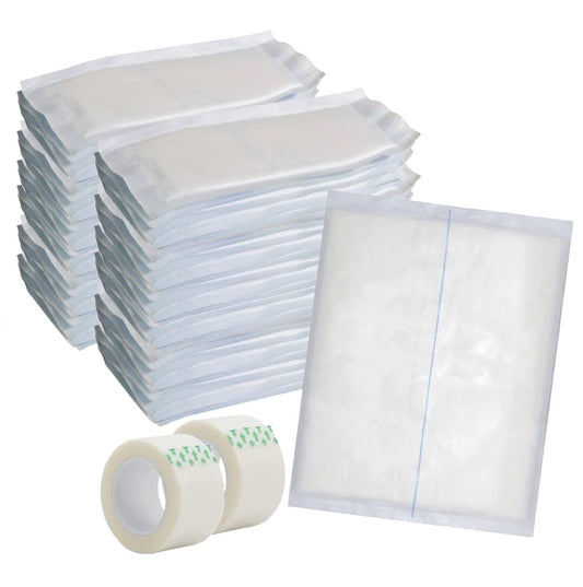 Vakly ABD Combine Pad 8x10 sterile, individually wrapped, ideal for clean, sterile wound coverage.