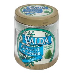 Valda Gums Mint Eucalyptus closeup showing fresh aroma for throat comfort