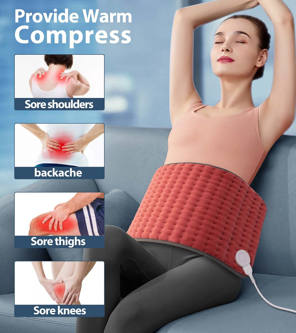 VALGELUIK heating pad presented as a thoughtful wellness gift