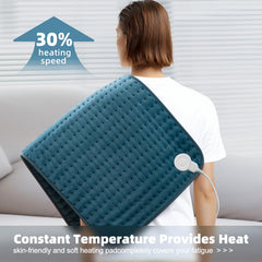VALGELUIK ultra-soft microplush fabric enhances comfort during heat therapy.