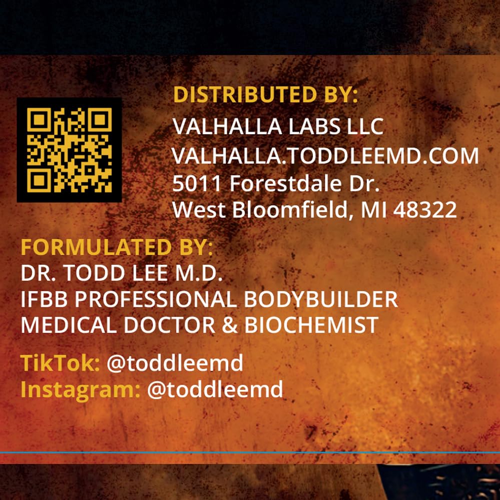 Valhalla Labs Battle Mead before a workout bench-ready for performance.