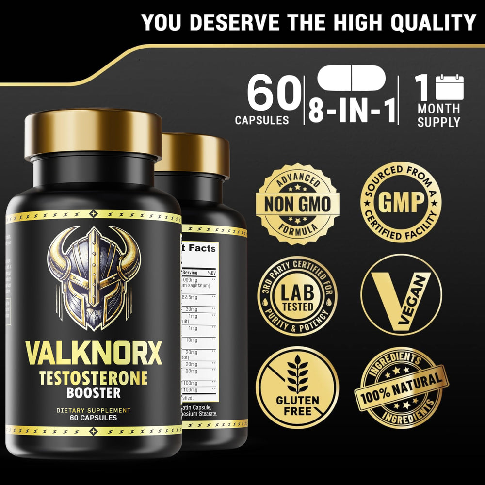 VALKNORX manufactured in USA in GMP-certified facility