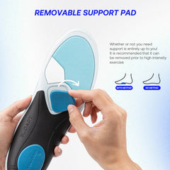VALSOLE Dynamic Sport Insoles showcasing 3D DAPT design for precise arch support.