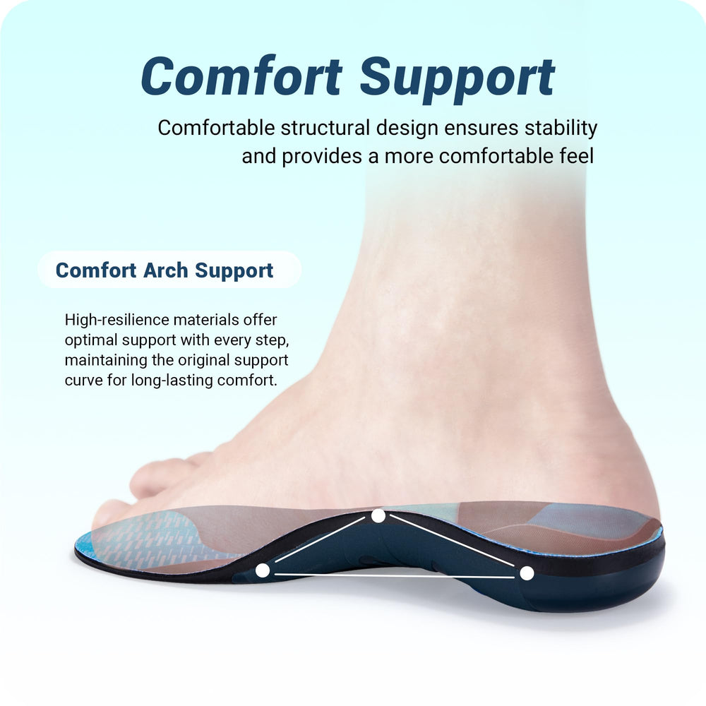 VALSOLE heel pad cushion insole eases heel impact with every step.