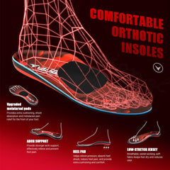 VALSOLE rearfoot-midfoot stability image highlights improved alignment during walking.
