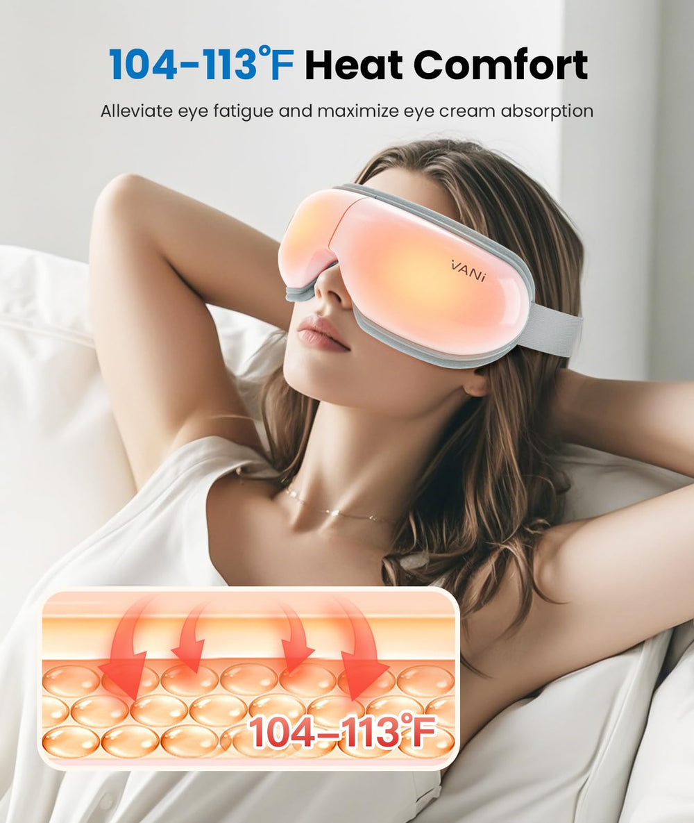 VANI Eyeliber 2 Plus acupoint massage targets key eye areas for relaxation