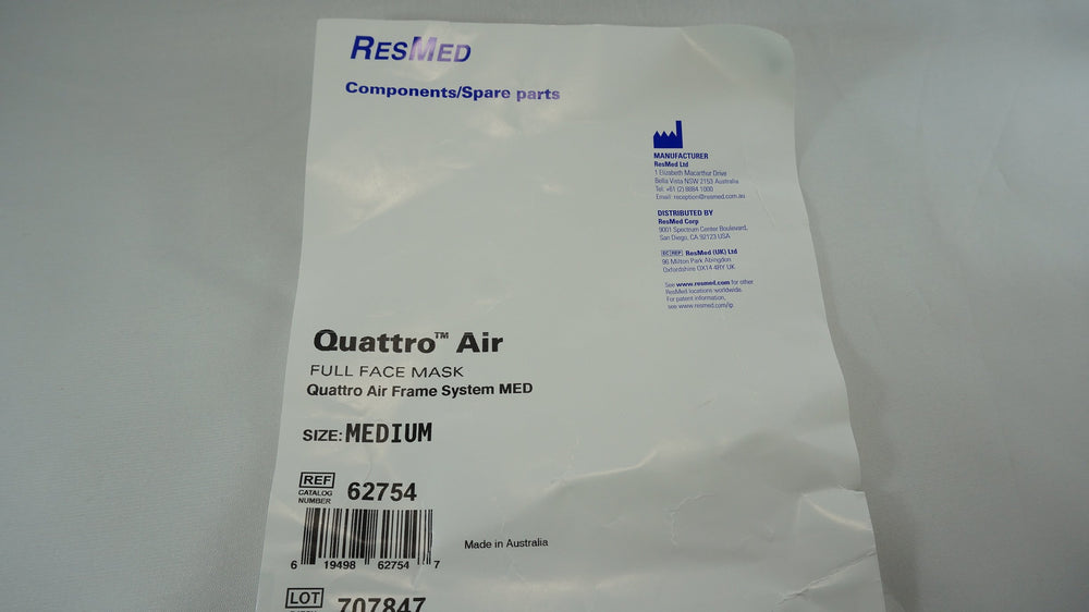 VANTAKOOL Quattro Air full-face silicone cushion provides comfortable seal.