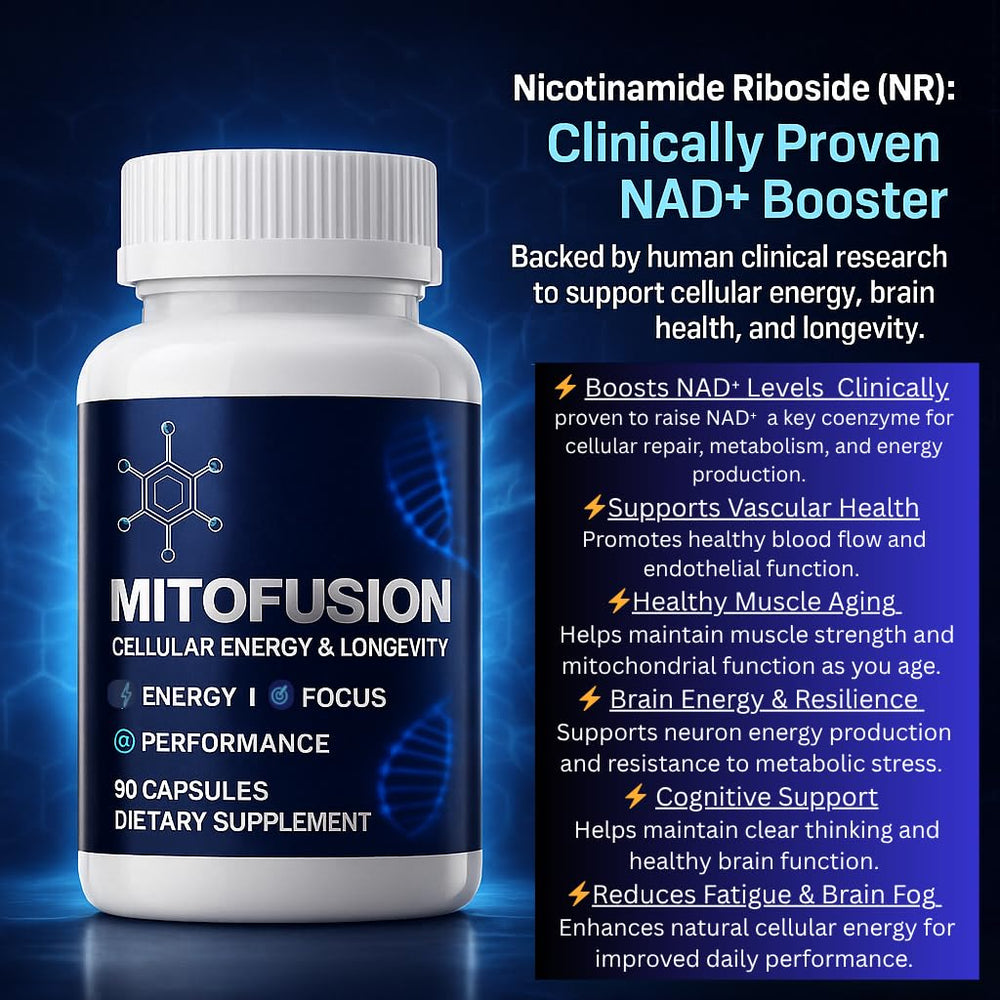 Vantanex MitoFusion capsules closeup shows uniform capsules for daily support