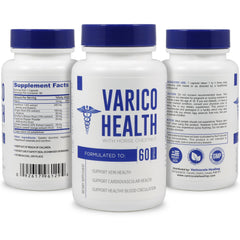 Varaco Health guide-book cover shows Varicocele Healing Guide for reference