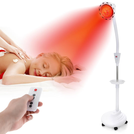 VARIPOWDER red light therapy face 660nm session for facial skin care