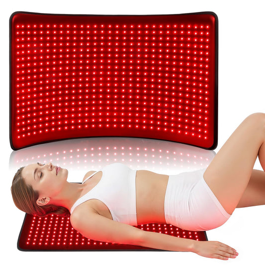 VARIPOWDER red light therapy mat with full back coverage for versatile home use