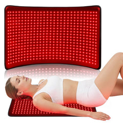 VARIPOWDER red light therapy mat with full back coverage for versatile home use