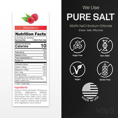 Vaya 30-pack box displayed on a kitchen counter.