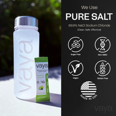 Vaya Lemon Lime packet low-carb refreshment after activities