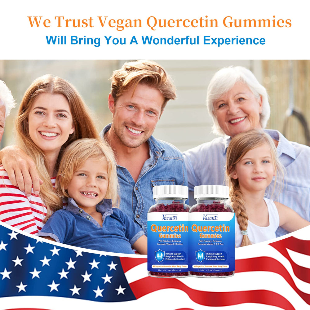 Berry-flavored Vazatisi gummies ready to enjoy with a glass of water.