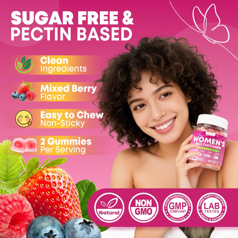Vazatisi mixed berry gummies in hand, signaling enjoyable daily use