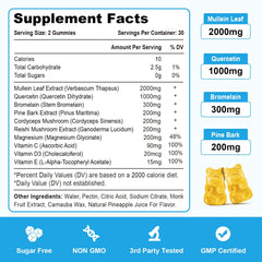 Vazatisi Mullein Gummies ready for daily routine.