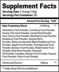 VB Health Red Boost in a glass provides convenient nutrition on the go.