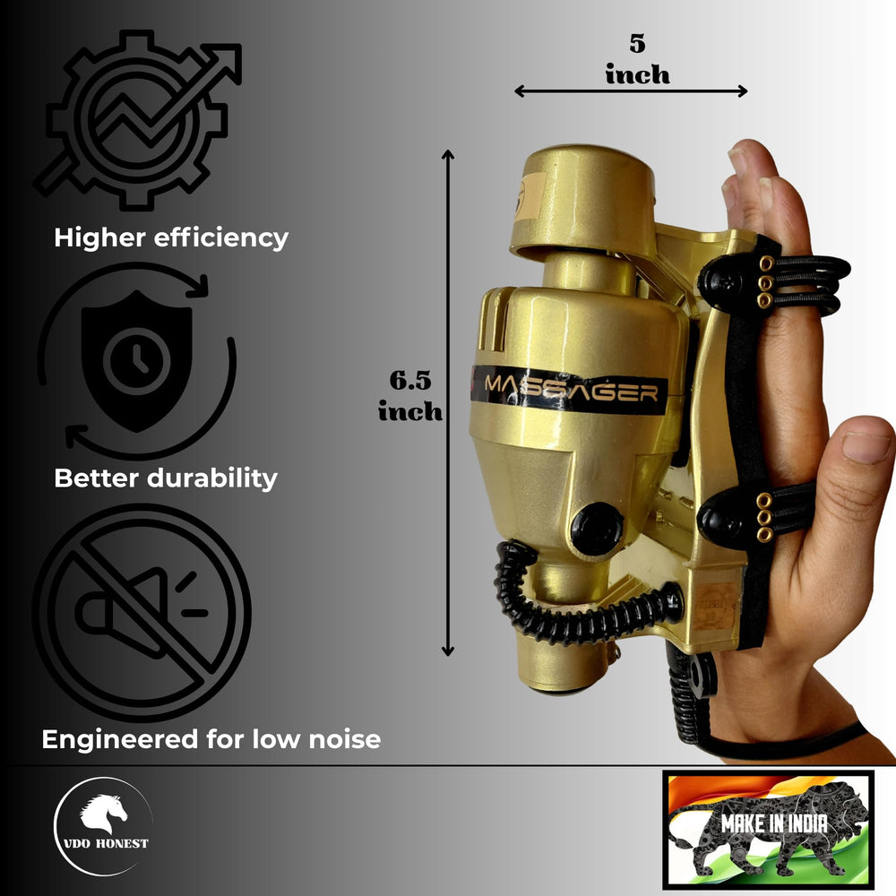 VDOHONEST attachments set enables customized, wide or focused massage heads