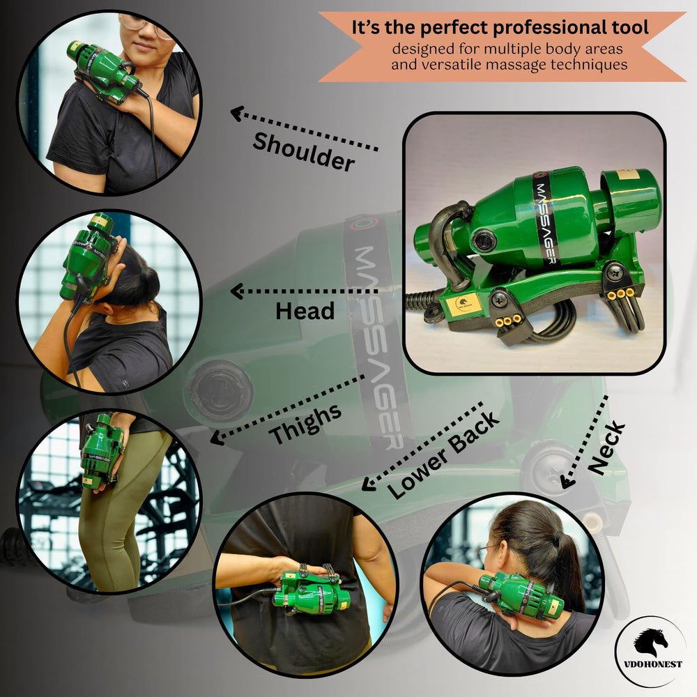 VDOHONEST massager corded design provides steady power