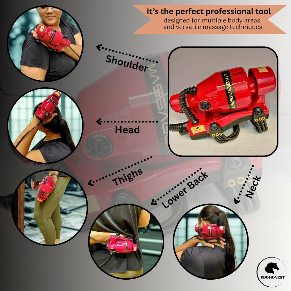 VDOHONEST two-speed control for adjustable intensity and comfort