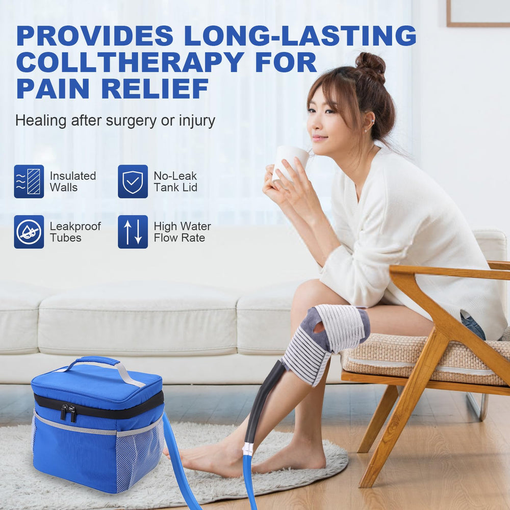 Veanvoky portable cold therapy system for use anywhere