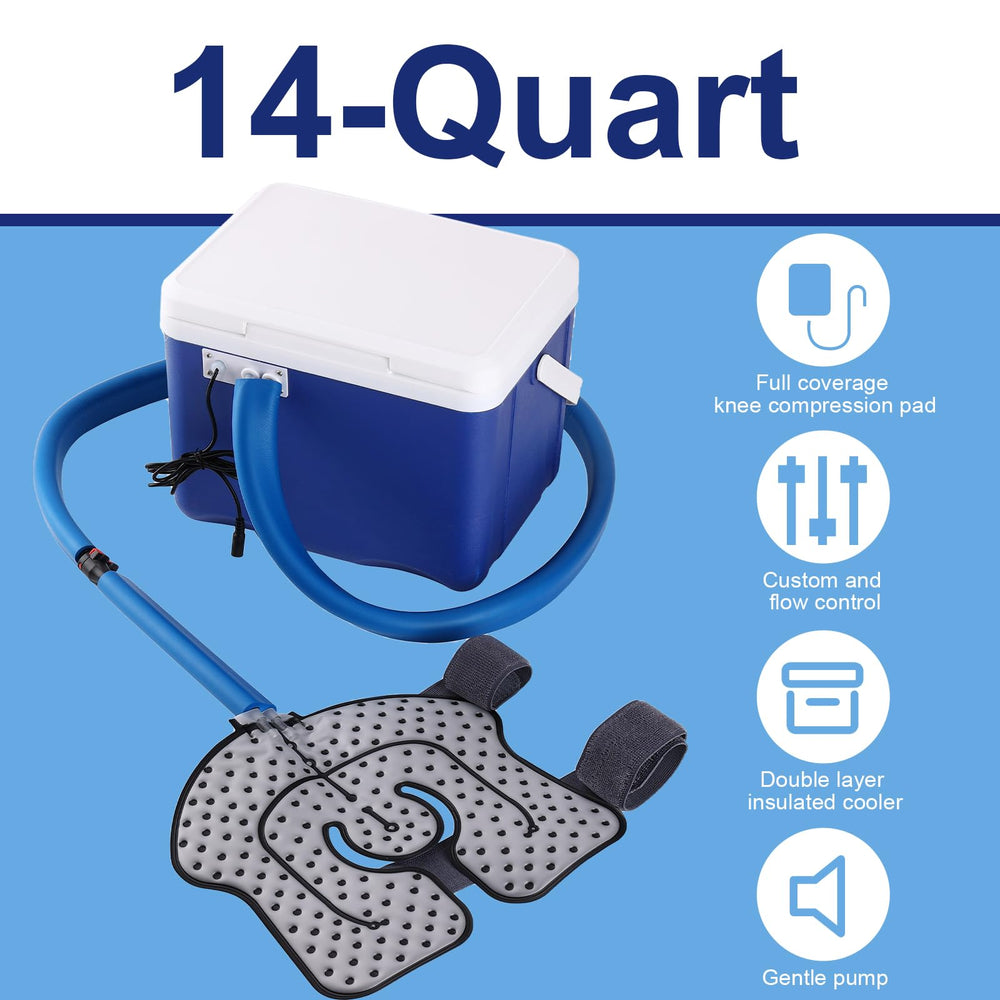 Veanvoky knee pad attachment for targeted post-surgery relief.