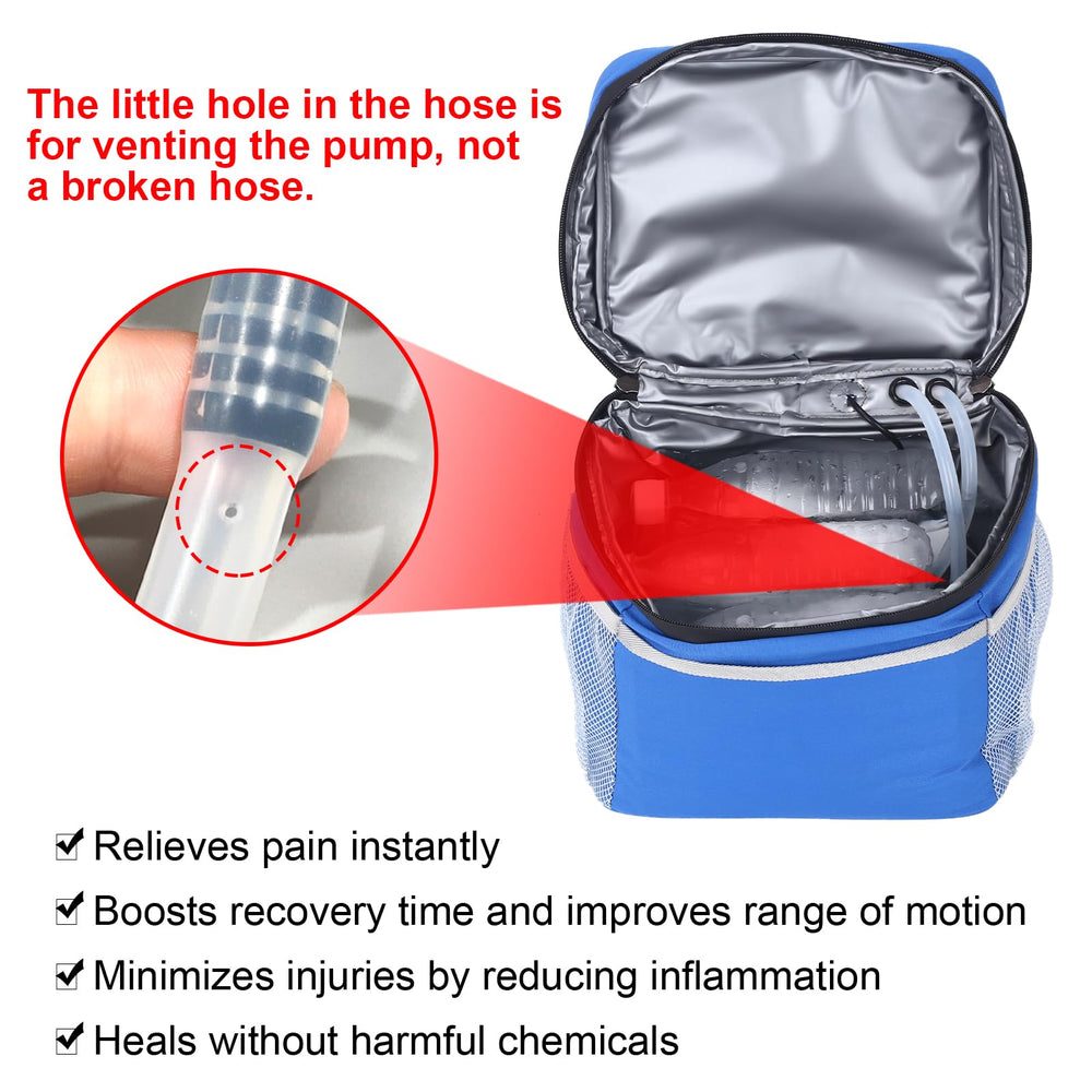 Veanvoky universal cold therapy pad covers ankle, knee, and shoulder