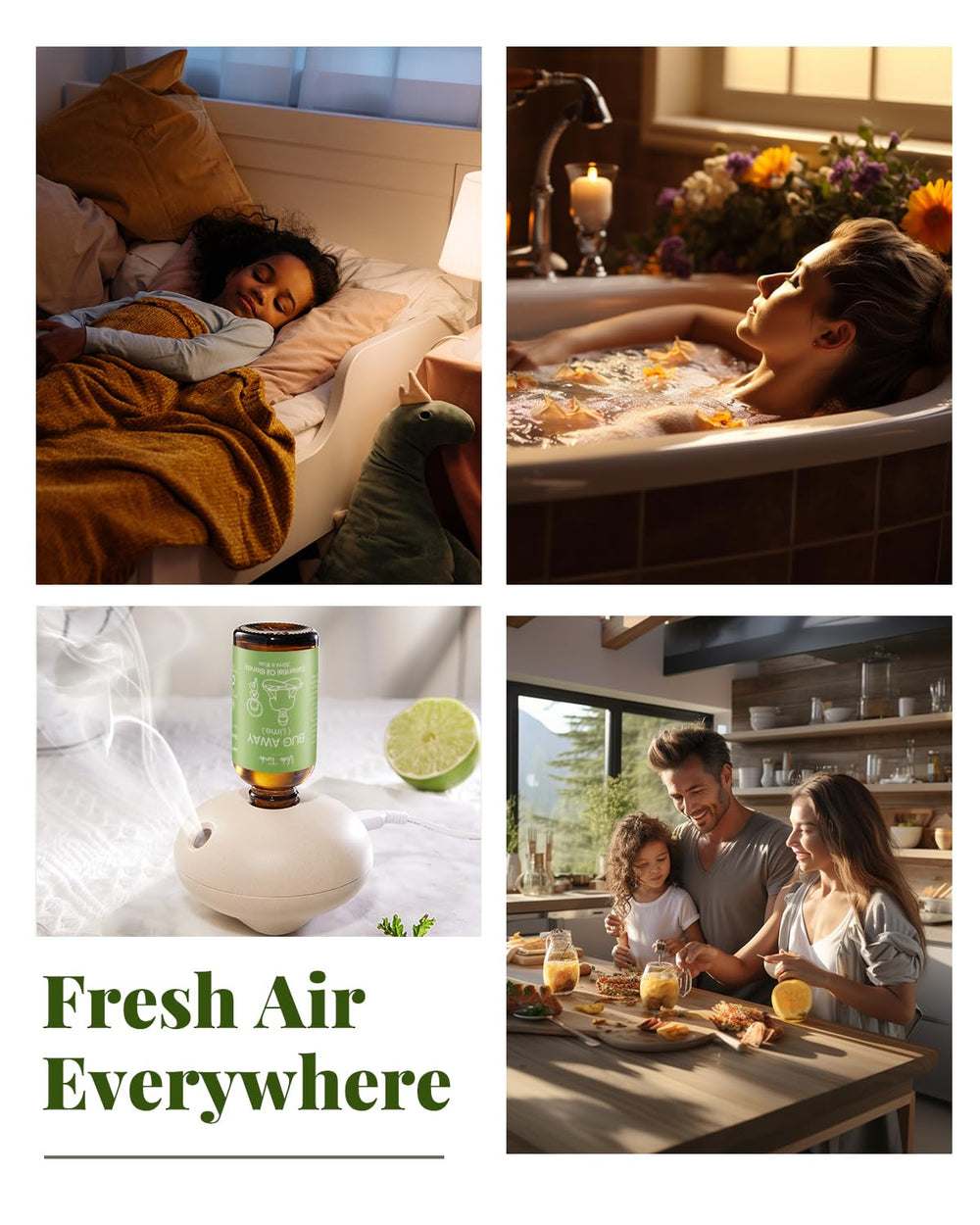 Veda Tinda Scent diffuser with charging cord for extended use.