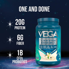 Ingredient mix with greens and seeds supporting a plant-based meal.