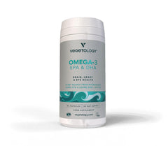 VEGETOLOGY microalgae source highlights sustainable, lab-grown origin of omega-3.