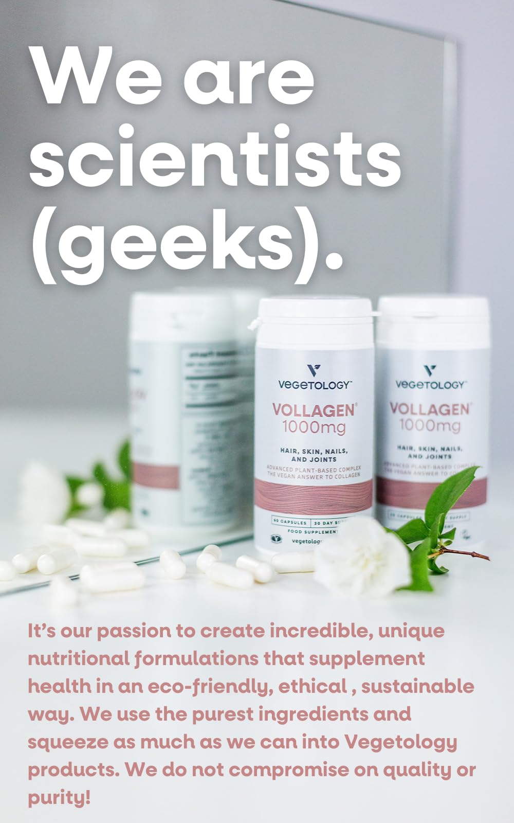 Daily routine shot with Vollagen hints joint flexibility benefits.