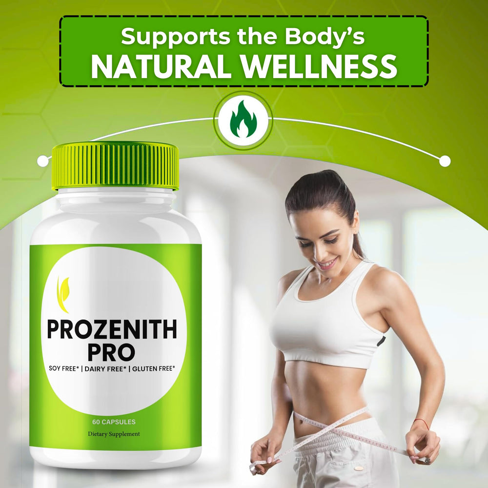 Ingredients panel of VegHerbs Original Prozenith Pro capsules natural formula