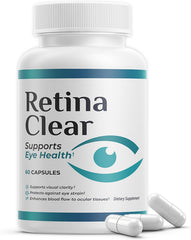 VegHerbs Original Retina Clear Pro bottle for daily eye care and balanced vision