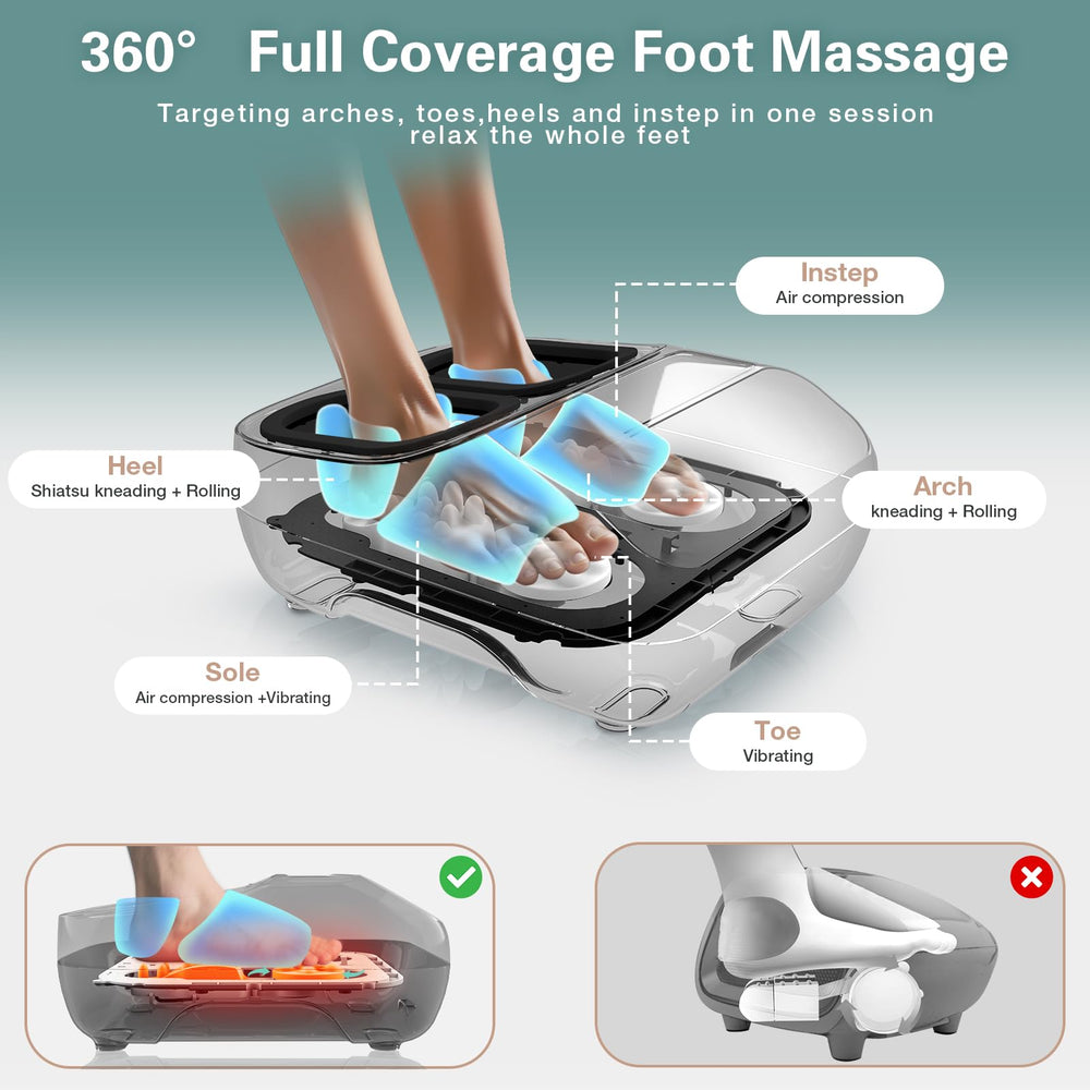 Veicomtech massager dial settings enable precise massage intensity
