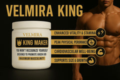Velmira King Maker non-GMO gluten-free formula noted on packaging
