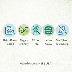 Venasolla product with third-party testing seal signaling quality and safety