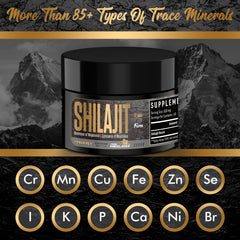 Packaging shot of VENESUILA Shilajit Resin with additive-free labeling.