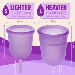 Venus two-cup set supports beginners and pros for comfort.